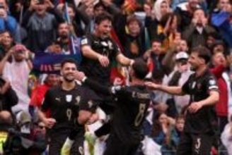 C・ロナウド不在もなんのその！　ポルトガルが大量9ゴール、7大会連続9度目のW杯出場決定