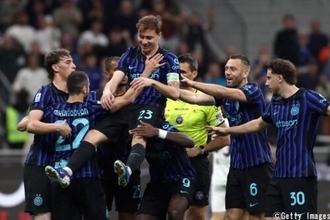 インテルが3得点＆クリーンシート達成でカリアリに快勝！　2位ナポリとは暫定で勝ち点“12”差に