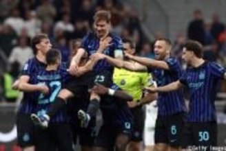 インテルが3得点＆クリーンシート達成でカリアリに快勝！　2位ナポリとは暫定で勝ち点“12”差に