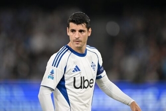 W杯選考レースにも影響？　スペイン代表FWモラタ、負傷で約2カ月離脱か