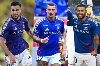 横浜FMが今夏加入の3選手と契約更新！…副将就任のMFクルークス、FWデイビッド、FWアラウージョ