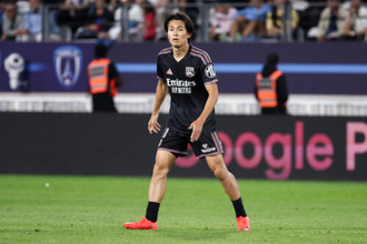 主力定着へアピールなるか！？　中村敬斗、16日のELでリヨン加入後初スタメン濃厚