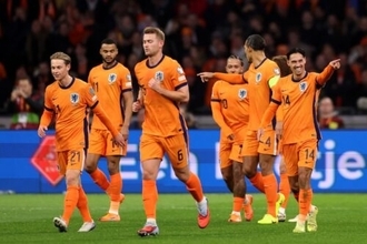 オランダ、欧州予選無敗でW杯出場権獲得！　リトアニアに4発大勝で2大会連続の本大会行き