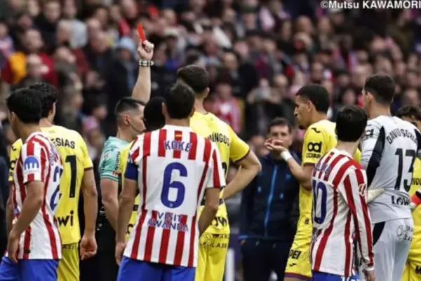 珍事…ヘタフェDF、セルロートの股間を触り一発退場「誓って触ろうと考えもしなかった」