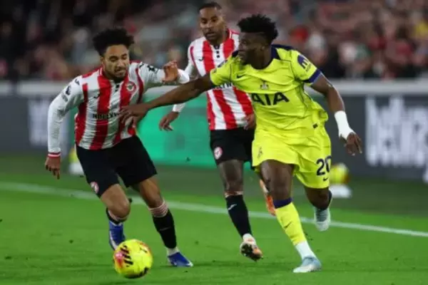 ブレントフォードとトッテナム、どちらも得点奪えずスコアレスドロー…勝ち点「1」を分け合う