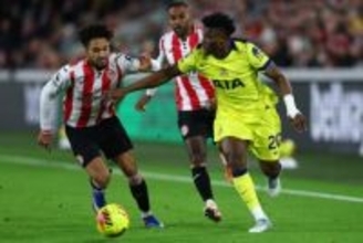 ブレントフォードとトッテナム、どちらも得点奪えずスコアレスドロー…勝ち点「1」を分け合う