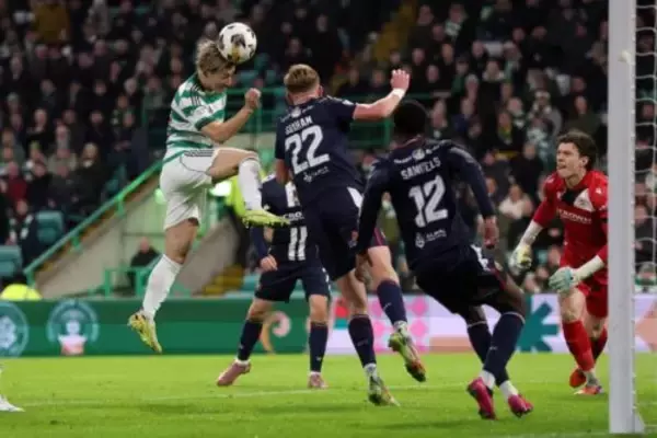 前田大然が2戦連発で決勝点！　5連勝のセルティック、首位ハーツと勝ち点で並ぶ