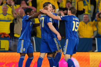 突破すれば日本と同組…スウェーデンがギェケレシュ圧巻ハットで欧州予選PO決勝進出