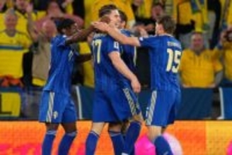 突破すれば日本と同組…スウェーデンがギェケレシュ圧巻ハットで欧州予選PO決勝進出