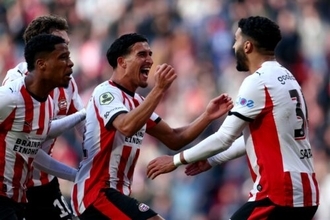 PSV、エールディヴィジ3連覇達成！　5試合を残して通算27度目のリーグ王者に