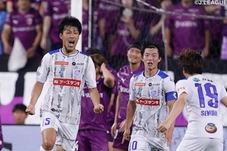 水戸、記念すべきJ1初勝利！　京都に敵地で3発快勝