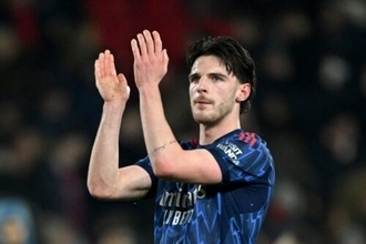 痛恨ドローでマンCと「4」ポイント差に…アーセナルMFライス「自分たちのことに集中し続ける」