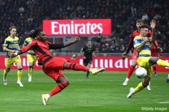 ミランが開幕節以来25試合ぶりの黒星…“守護神”鈴木彩艶を欠くパルマ・カルチョに完封負け