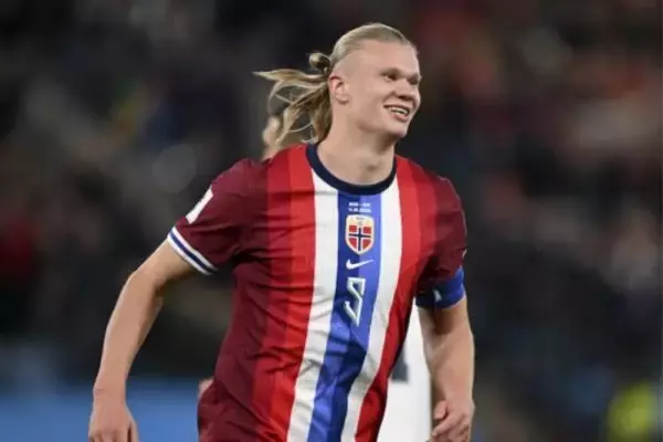 ハーランド、“史上最速”で代表50得点到達！　2戦連続のハットトリックで大記録樹立