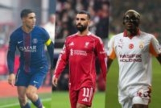 サラー、ハキミ、オシムヘンがアフリカ年間最優秀選手賞の最終候補3名に！　授賞式は現地時間19日に開催