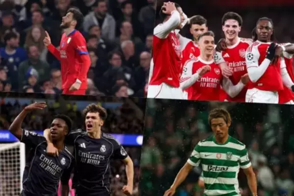 王者PSG、レアル、アーセナルらが準々決勝へ…日本人所属の3クラブも突破／CLラウンド16