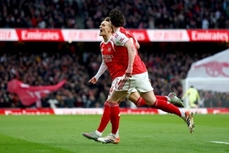 首位キープ！…アーセナルがブライトンとの接戦を制す　三笘薫は体調不良でメンバー外