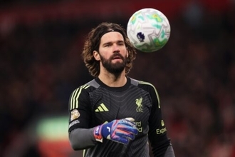 リヴァプールGKアリソン、負傷でブライトン戦は欠場へ…ブラジル代表活動も不参加