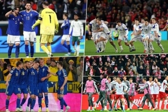 イタリアがボスニア・ヘルツェゴヴィナとの決勝戦へ！…日本はスウェーデン対ポーランドの勝者と同組に／欧州予選PO準決勝