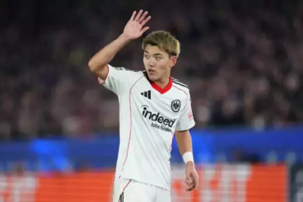 フランクフルト、CL・リーグフェーズ敗退が決定…先発の堂安律はドリブル突破で得点の起点に