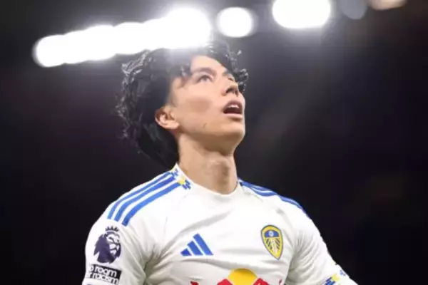 マンU撃破に貢献のMF田中碧…リーズ指揮官が称賛「アオの最近のパフォーマンスには満足している」