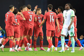 ポルトガルがテストマッチ連勝でW杯本大会へ！…ロナウド不発もレフティー2人のゴールでナイジェリア撃破
