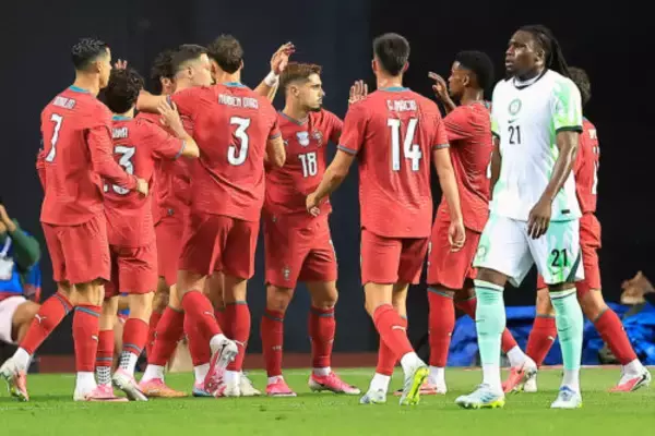 ポルトガルがテストマッチ連勝でW杯本大会へ！…ロナウド不発もレフティー2人のゴールでナイジェリア撃破