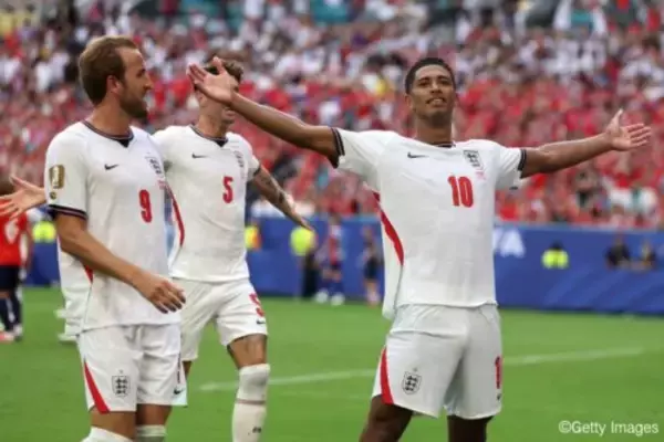 イングランドが準決勝進出！　ベリンガム2発で逆転勝利…ノルウェーの28年ぶりW杯は8強で幕