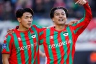 佐野航大が今季初ゴール＆塩貝健人が10試合ぶり3点目！　日本人揃い踏みのNECが5戦ぶり白星