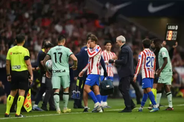 CL前最後のリーグ戦で勝利したアトレティコに悲報…復帰直後のバリオスが負傷交代、3カ月連続の筋肉系トラブルに