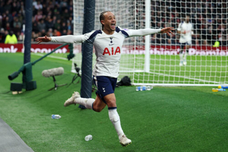 X・シモンズが先制点演出＆独走弾！　トッテナム、“終始圧倒”でブレントフォードを2－0撃破