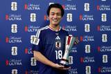 「W杯初を含む2得点！　日本代表FW上田綺世「前回大会の悔しい思いをようやく晴らせた気がする」」の画像1