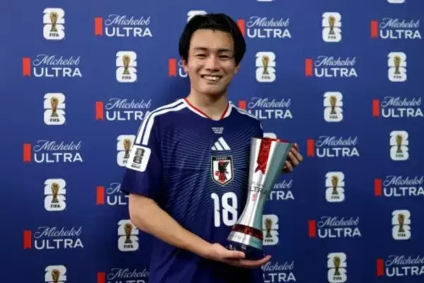 W杯初を含む2得点！　日本代表FW上田綺世「前回大会の悔しい思いをようやく晴らせた気がする」