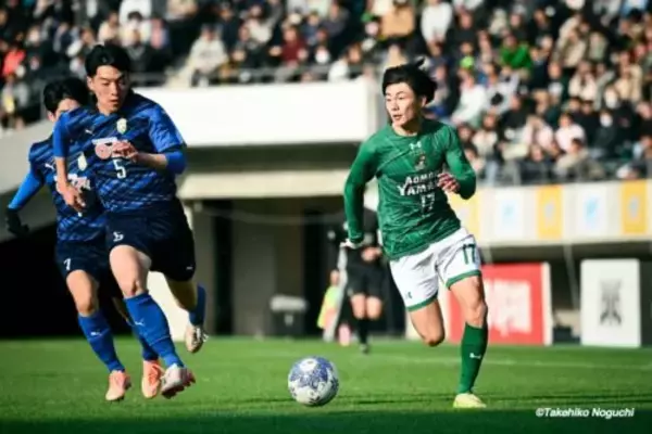 大津が4大会前決勝の“リベンジ”！　山本翼＆横浜FM内定の村上慶が2戦連発…青森山田は2回戦敗退