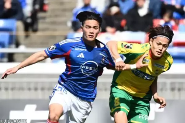 横浜FMが17年ぶり千葉戦制す！　遠野大弥＆谷村海那の豪快な一撃で完封勝利