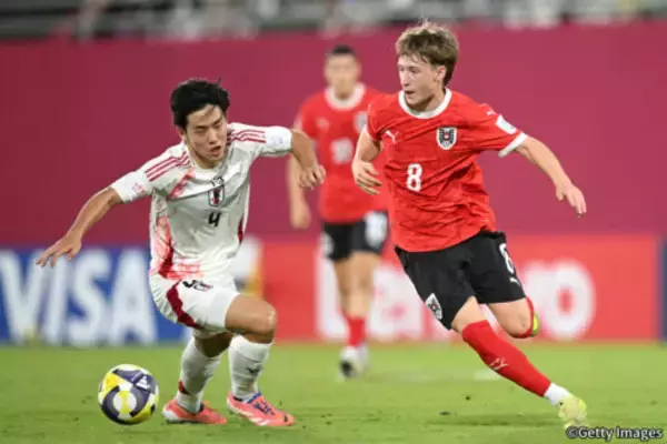 U17日本代表、3度目のベスト4挑戦も壁越えられず…オーストリアに惜敗しベスト8で大会を終える