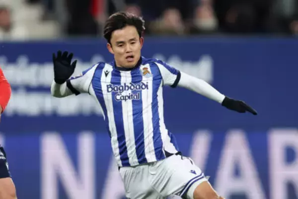 監督解任直後のソシエダ、“土壇場弾”で3部クラブに辛勝…先発の久保建英は決定機演出も無得点