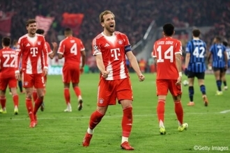 バイエルン強し！　2戦合計10発でCL準々決勝へ…セリエA“唯一の生き残り”アタランタは敗退