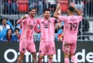 メッシがMLS新記録を樹立！　史上最速となる64試合で通算100得点関与を達成