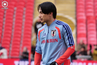 W杯優勝候補イングランドに全力をぶつける！…上田綺世「自分が持っているものをぶつけられるのはすごい楽しみ」