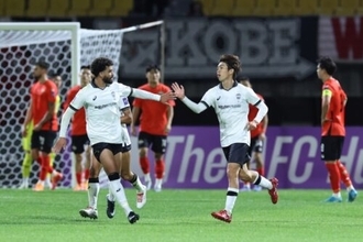 神戸はACLE3連勝ならず…3点差を追い付くも90＋5分に痛恨被弾、江原FCとの撃ち合いに敗れる