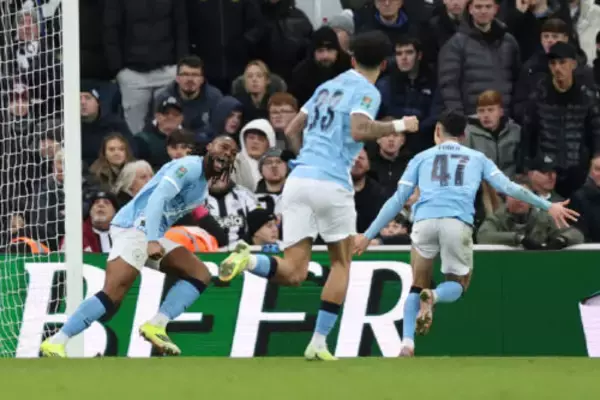 マンC、カラバオ杯・準決勝の第1戦を制す！　敵地でニューカッスルに先勝…セメニョが加入後“2試合連発弾”