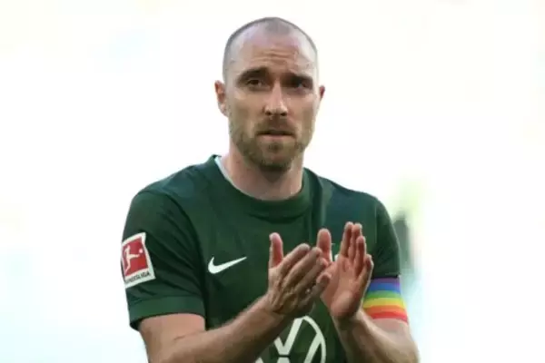 再び試合中に意識を失ったエリクセン…ヴォルフスブルクが声明「今後さらに検査を受ける予定」