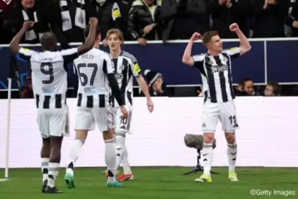 ニューカッスルが決勝Tストレートイン圏内へ浮上！　PSVに3発完勝…最終節は王者PSGと激突