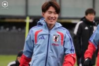 佐藤龍之介が練習に合流！　日本代表、中2日でイングランド戦へ…ロンドンで調整開始