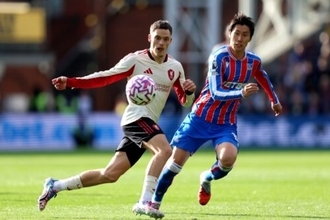 今季無敗同士の対決はラストプレーの得点でクリスタル・パレスに軍配！　鎌田大地が先制点演出、リヴァプールは連勝ストップ