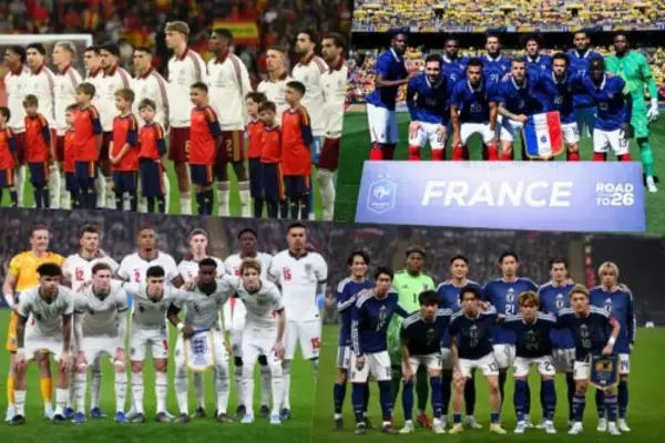 『OPTA』が各国のW杯優勝確率を算出…アジアでは日本代表が最上位に