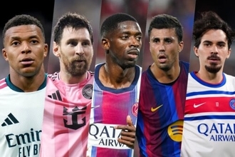 2026年のバロンドール候補者30名が発表！　CL連覇のPSGから最多の10名選出、北中米W杯で8Gのメッシもリスト入り