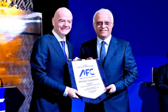 FIFAインファンティーノ会長が来日！　AFCは「一丸となって前進する」と支持表明、JFA宮本会長も「アジアとして足並みを…」
