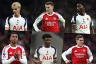 今季最初のノースロンドン・ダービーを前に負傷者続出…ギェケレシュやクドゥスら出場不透明